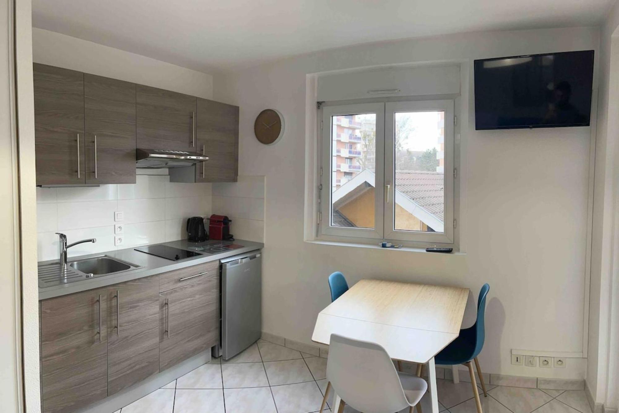Le Rialto Cozy T2 Avec Parking Apartment อานซี ภายนอก รูปภาพ